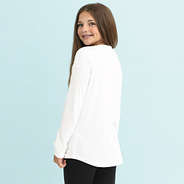 kids long sleeve shirt back view