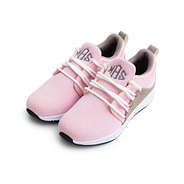 pink girls athletic sneakers