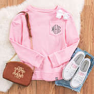 Monogrammed Youth Sneakers