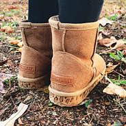 back of kids leopard sole boots