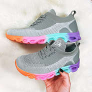 mom and me scallop sneakers selfie