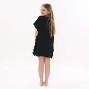 back of monogrammed bathing suit cover up