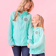 mint mom and me lightweight rain jackets