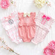 baby girls wynne bubble - multi flower drop main image 0