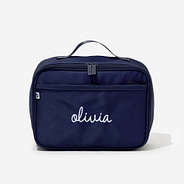 Personalized Lunch Box in Navy - with olivia name