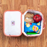 inside of kids personalized lunch box