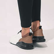 Back of Youth Hickory Colorblock Sneakers