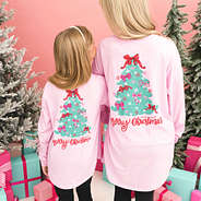 mom and me christmas tree shirt