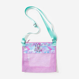 Monogrammed Seashell Bag