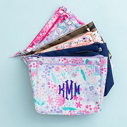 Monogrammed Kids Essentials Pouch Monogrammed Kids Essentials Pouch