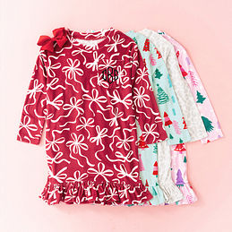 Monogrammed Girls Nightgown Monogrammed Girls Nightgown