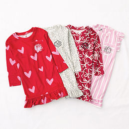 Monogrammed Girls Nightgown