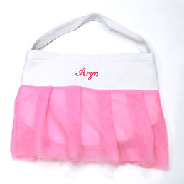 BLOOPER KIDS: Monogrammed Tutu Basket