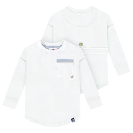 BLOOPER KIDS: Blank Kids Long Sleeve Dockside Shirt