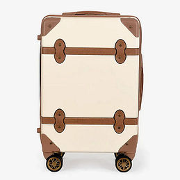 BLOOPER BAG: Blank Vintage Carry-On Suitcase