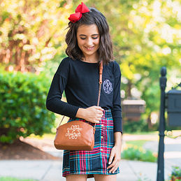 personalized little girl purses