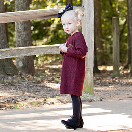 Auburn University AU Toddler Sweater Dress Size 12 months-4T 