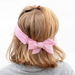 Marleylilly Kids Monogrammed Girls Hair Bow