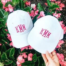 PitterAndGlink: Make Your Own Monogrammed Baseball Hat