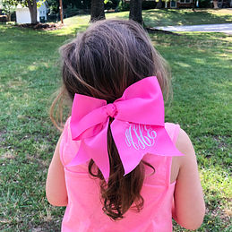 Marleylilly Kids  Personalized Large Hair Bows