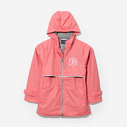 Personalized Girl's Rain Jackets Marleylilly Kids