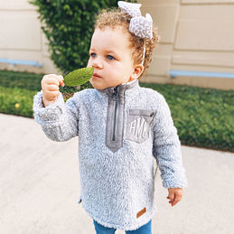 toddler sherpa pullover 2t