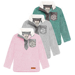 baby sherpa pullover