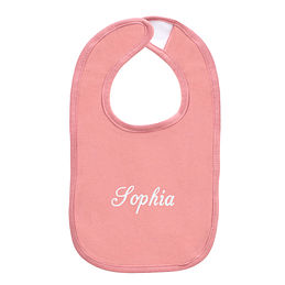 Monogrammed Baby Bib