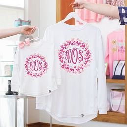 Marleylilly Kids  Personalized Youth Long Sleeve Tee