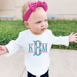 Monogrammed 'Camo' Big Print Crewneck Sweatshirt