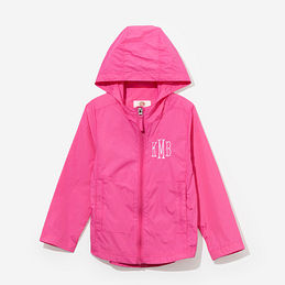 Marleylilly Kids Personalized Rain Jacket