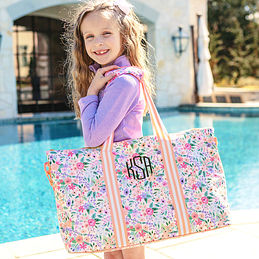 Personalized Quilted Weekend Bag — Marleylilly Kids