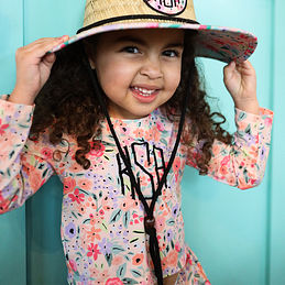 Marleylilly Kids  Personalized Mint Bucket Hat