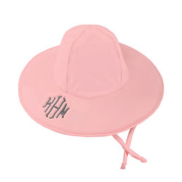 Monogrammed Sun Hat (Mint)