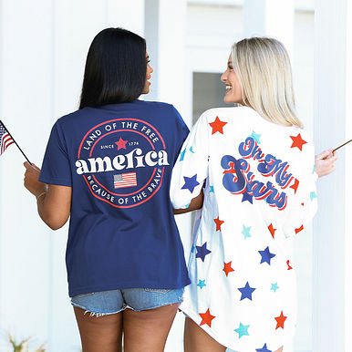 New America T-Shirt/Land of the Free T-Shirt