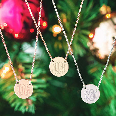Delicate Disc Necklaces