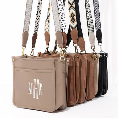 Monogrammed Saddlebag