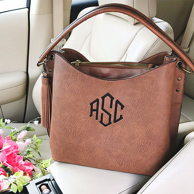 Monogrammed Cheyenne Purse