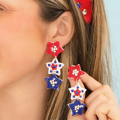 Patriotic Earrings
