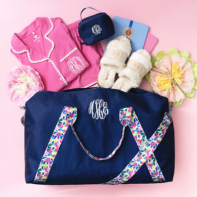 Monogrammed Weekend Bag