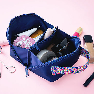 Monogrammed Makeup Bag