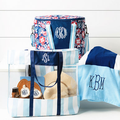 Free Clear Beach Tote
