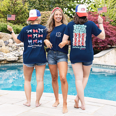 Monogrammed America T-Shirt