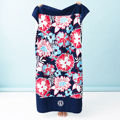 Monogrammed Beach Towel