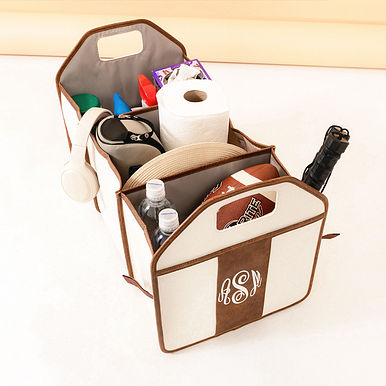 Monogrammed Trunk Organizer