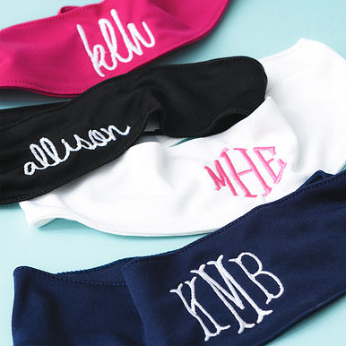 Monogrammed Headband