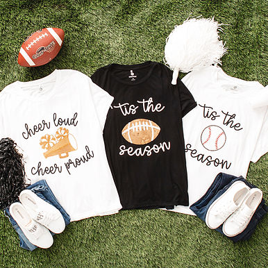 Sequin Sports Tees