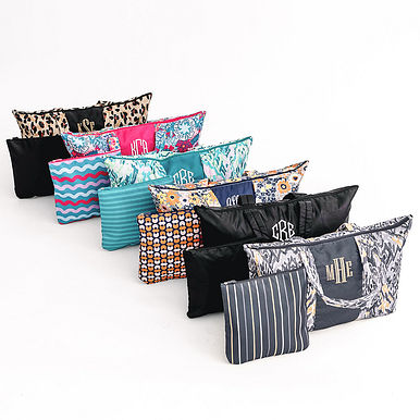 Monogrammed Packable Weekend Duffel Bag