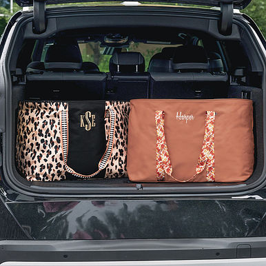 Monogrammed Extra Large Tote Bags