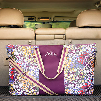 Monogrammed Weekend Bag